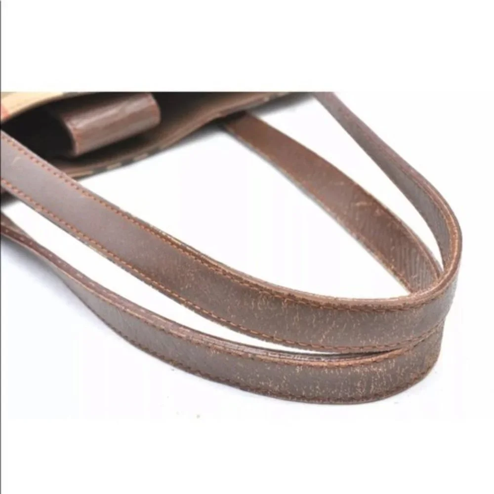 Authentic Burberrys Nova Check Canvas Bag - Picture 10 of 13